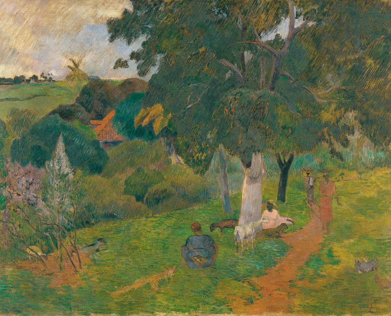 Gelip Gidiş, Martinik, 1887 by Paul Gauguin