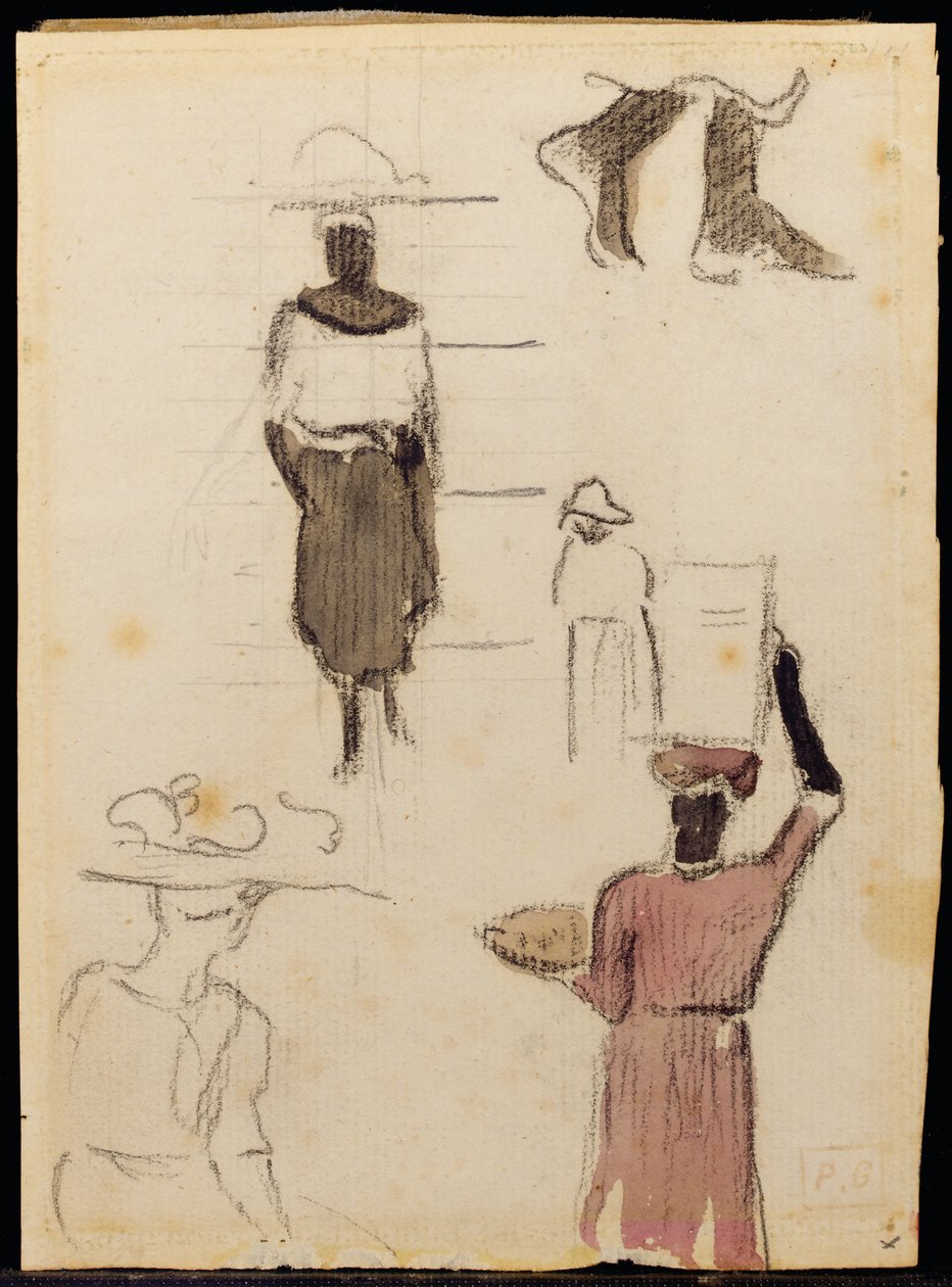 Martinik kroki by Paul Gauguin