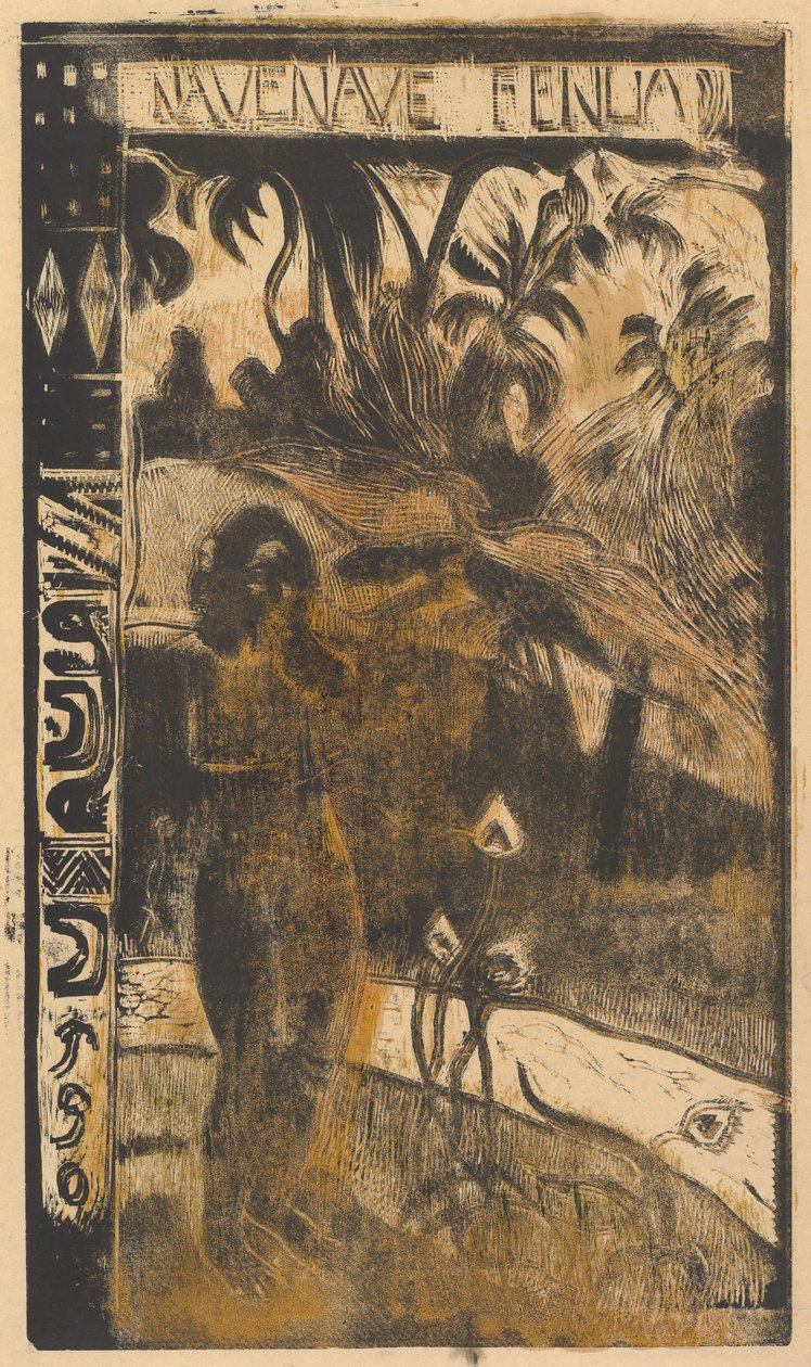 Keyifli Ülke, 1893-94. by Paul Gauguin