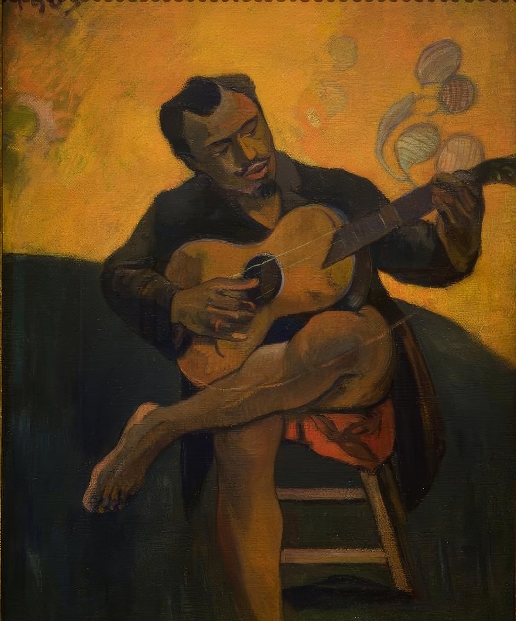 gitarist by Paul Gauguin