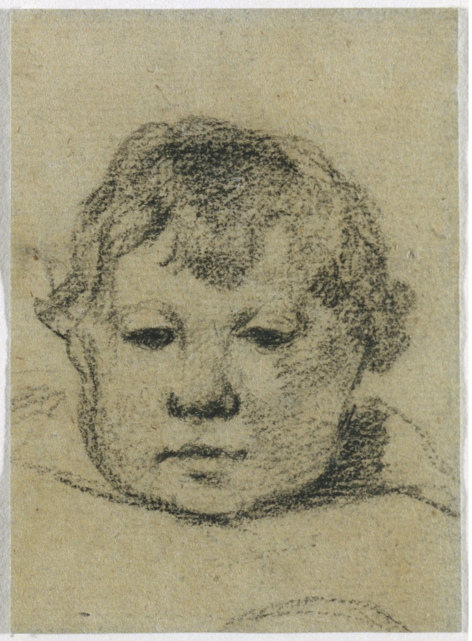 Çocukken Emil Gauguin, c. 1875-1876. by Paul Gauguin