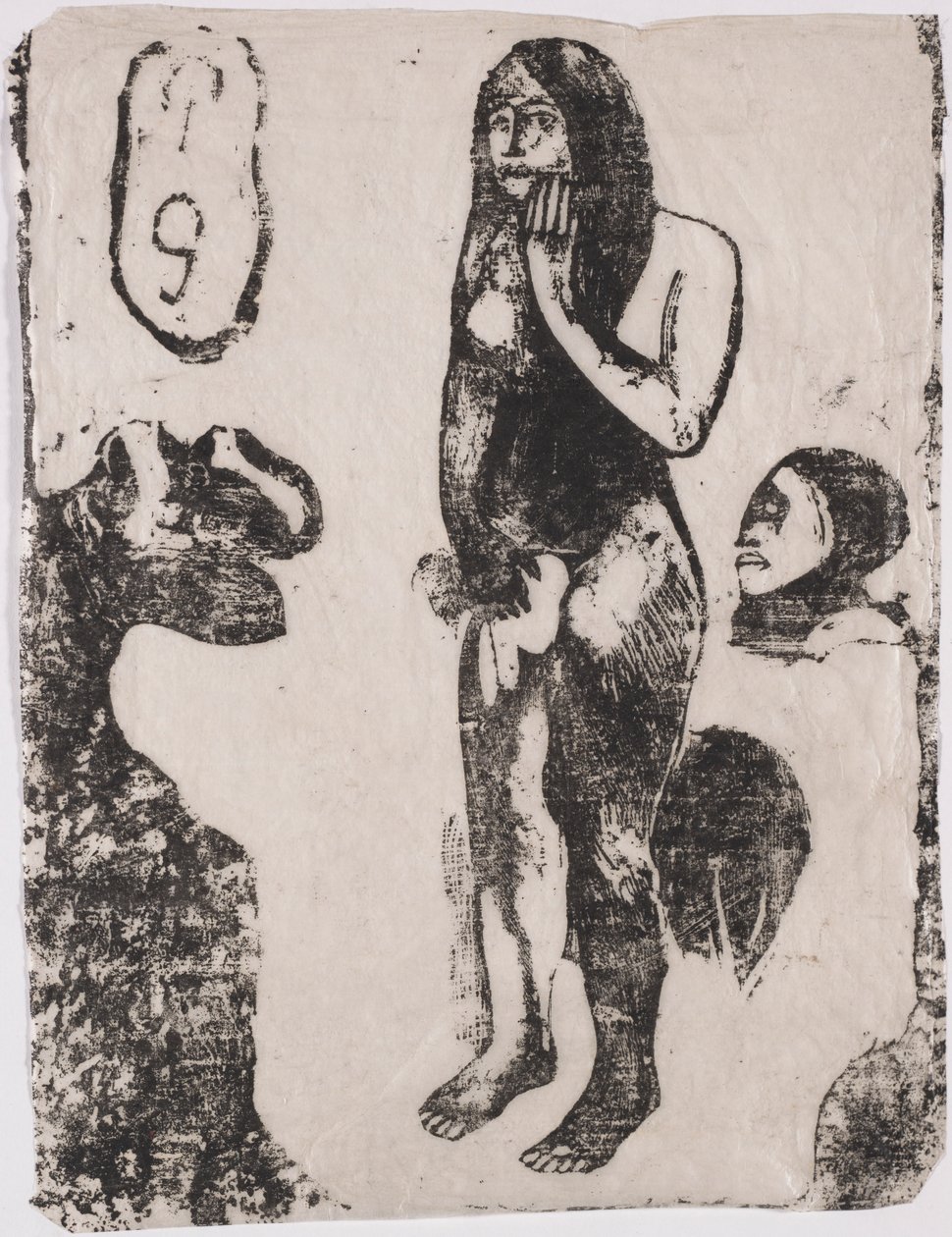 Havva, 1898-1899. by Paul Gauguin