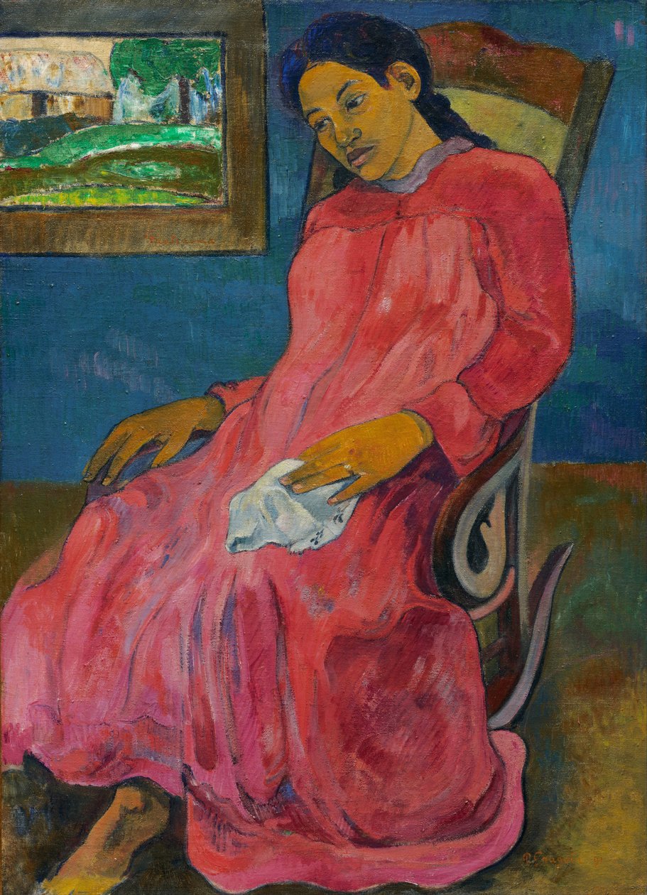 Faaturuma Melankolik, 1891 by Paul Gauguin
