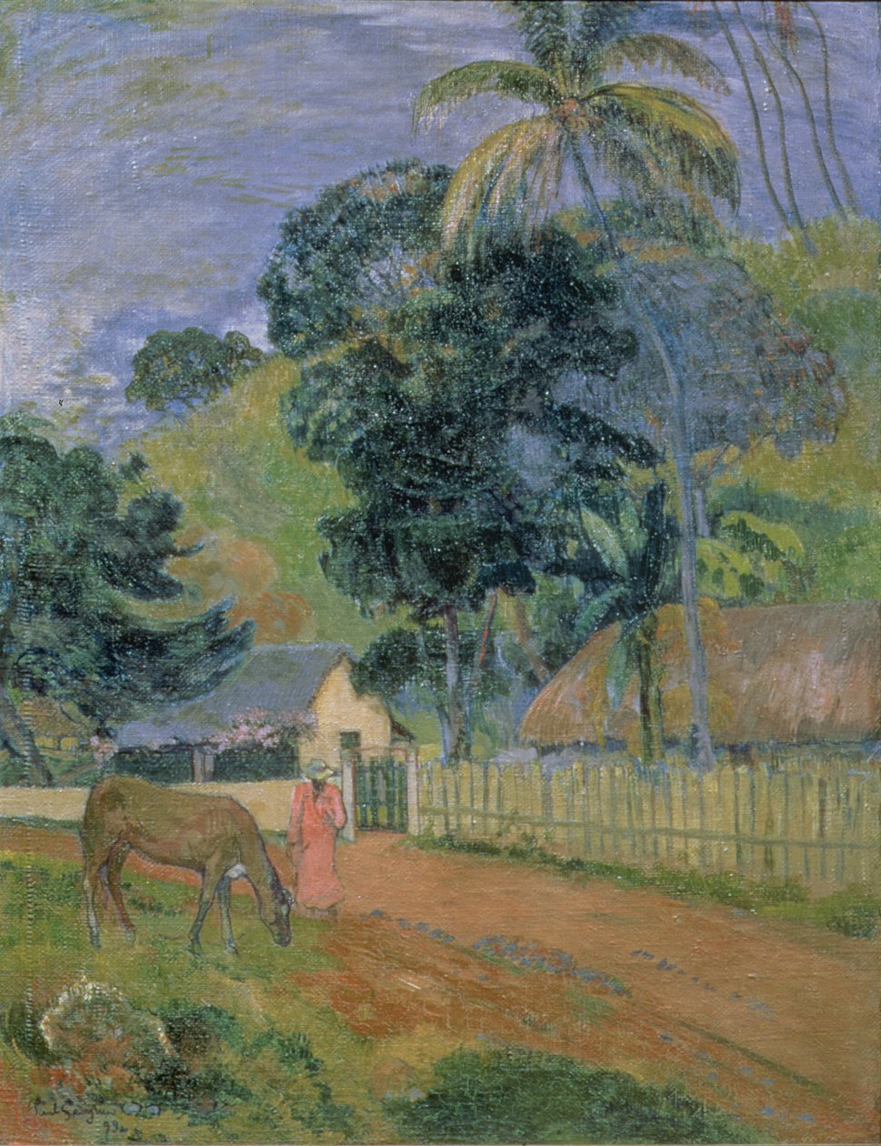Manzara by Paul Gauguin
