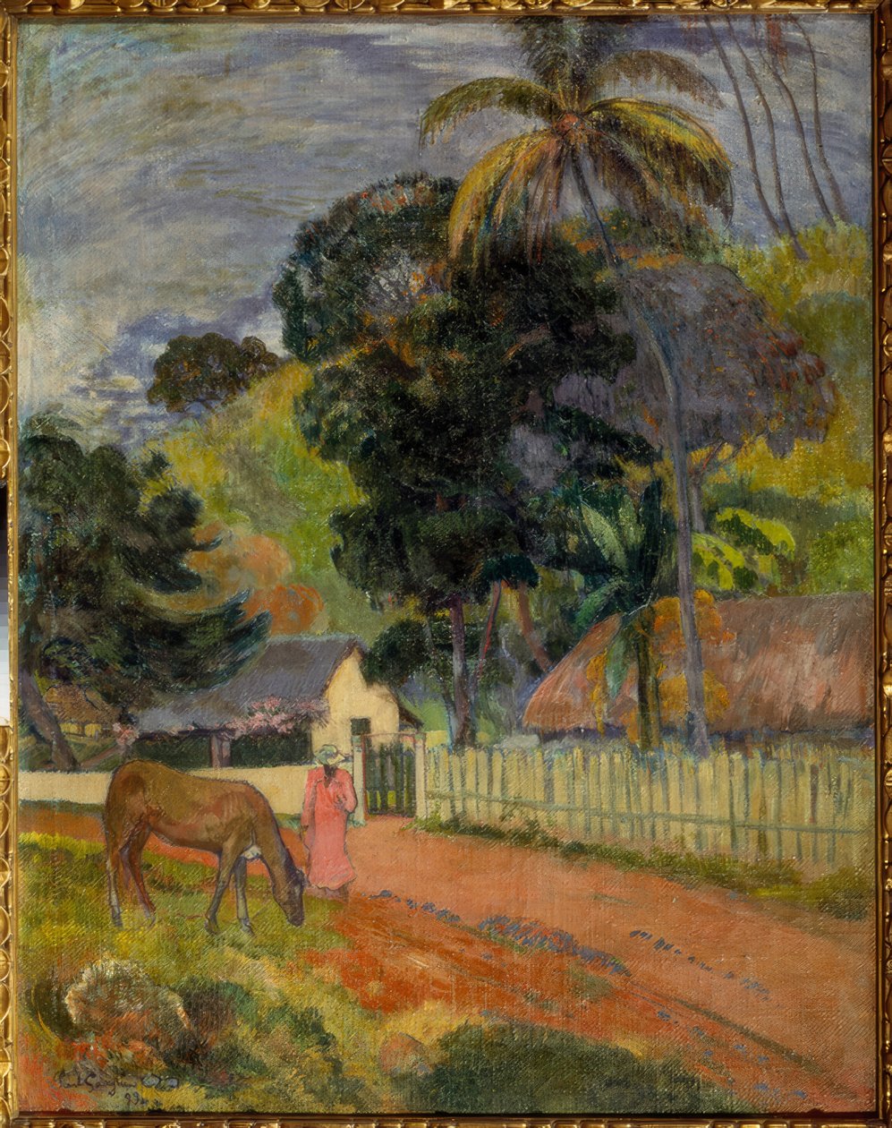 manzara by Paul Gauguin