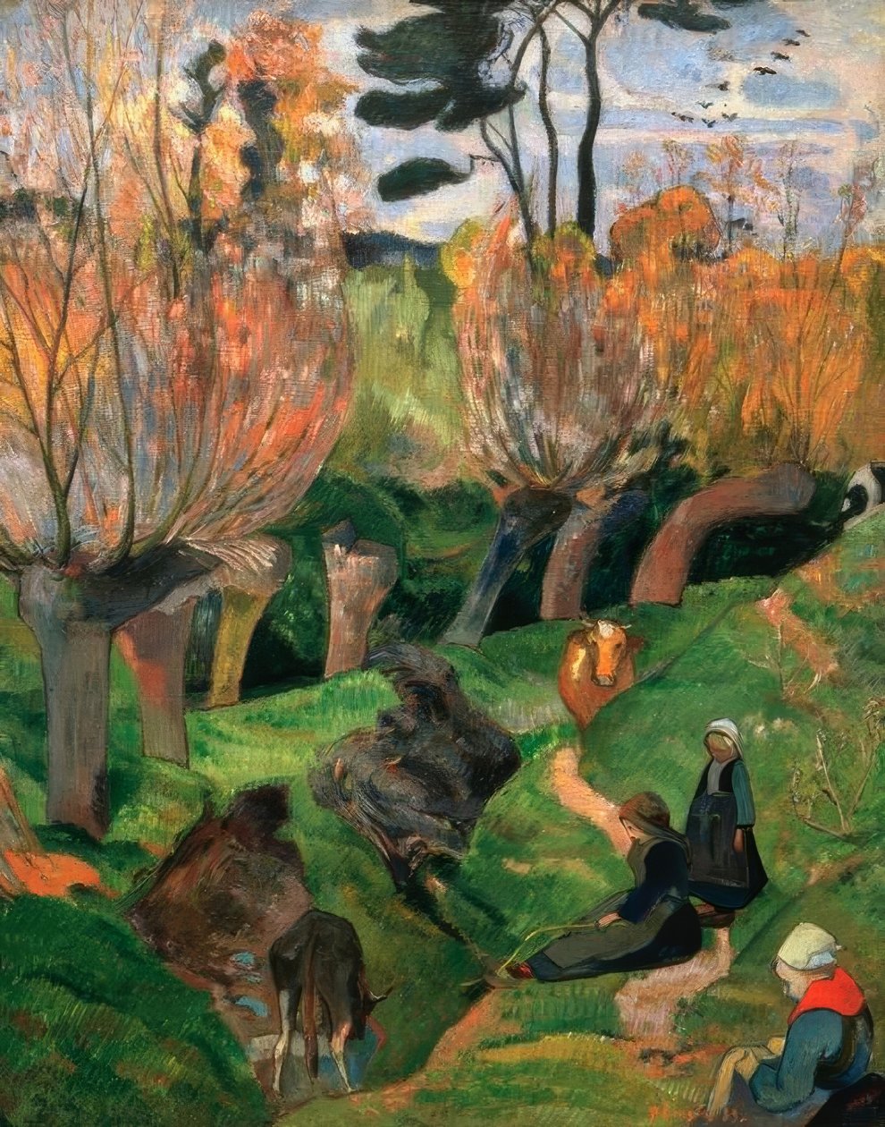 Söğütler by Paul Gauguin