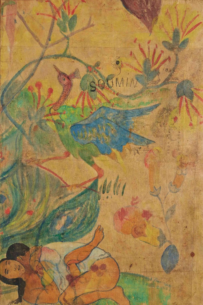 Mavi ibis Mavi ibis, 1892. by Paul Gauguin