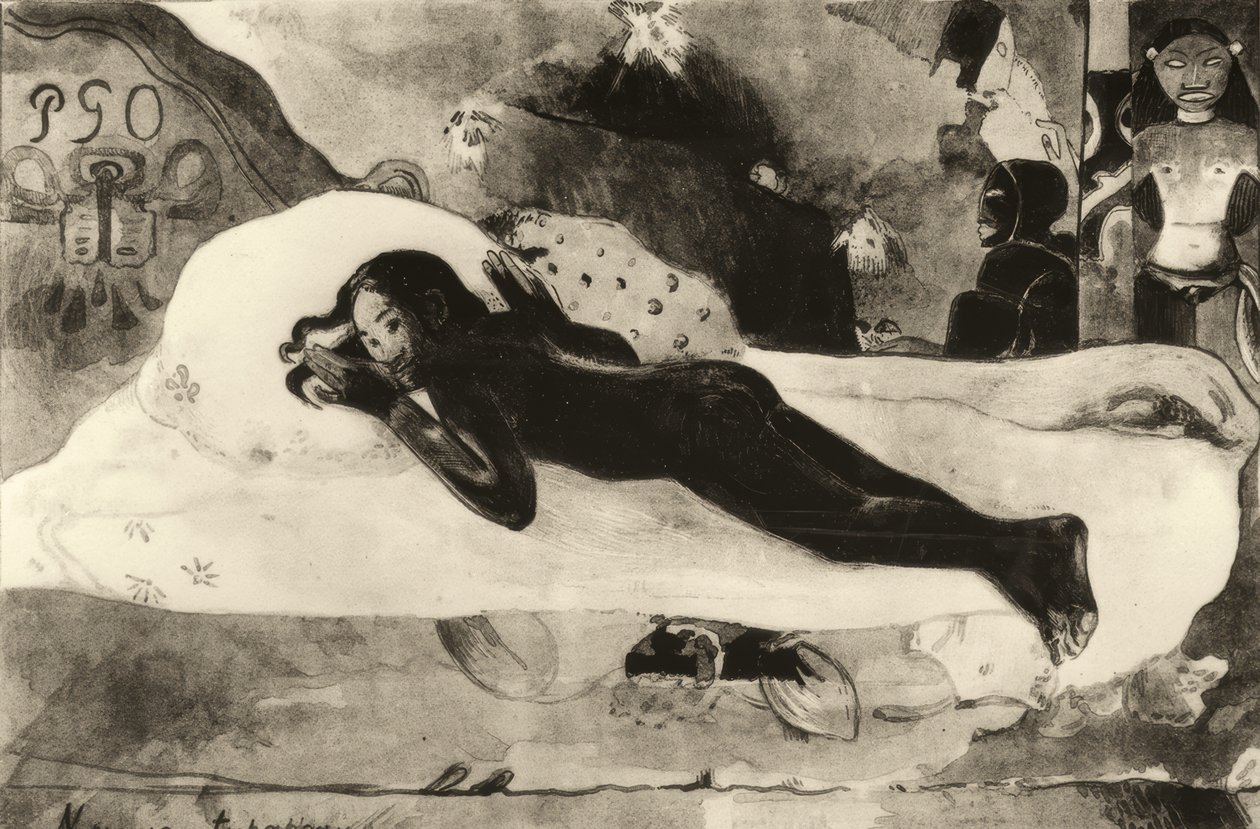 Tupapau dilekleri by Paul Gauguin