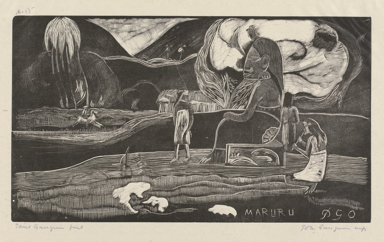 Maruru (Teşekkürler) by Paul Gauguin