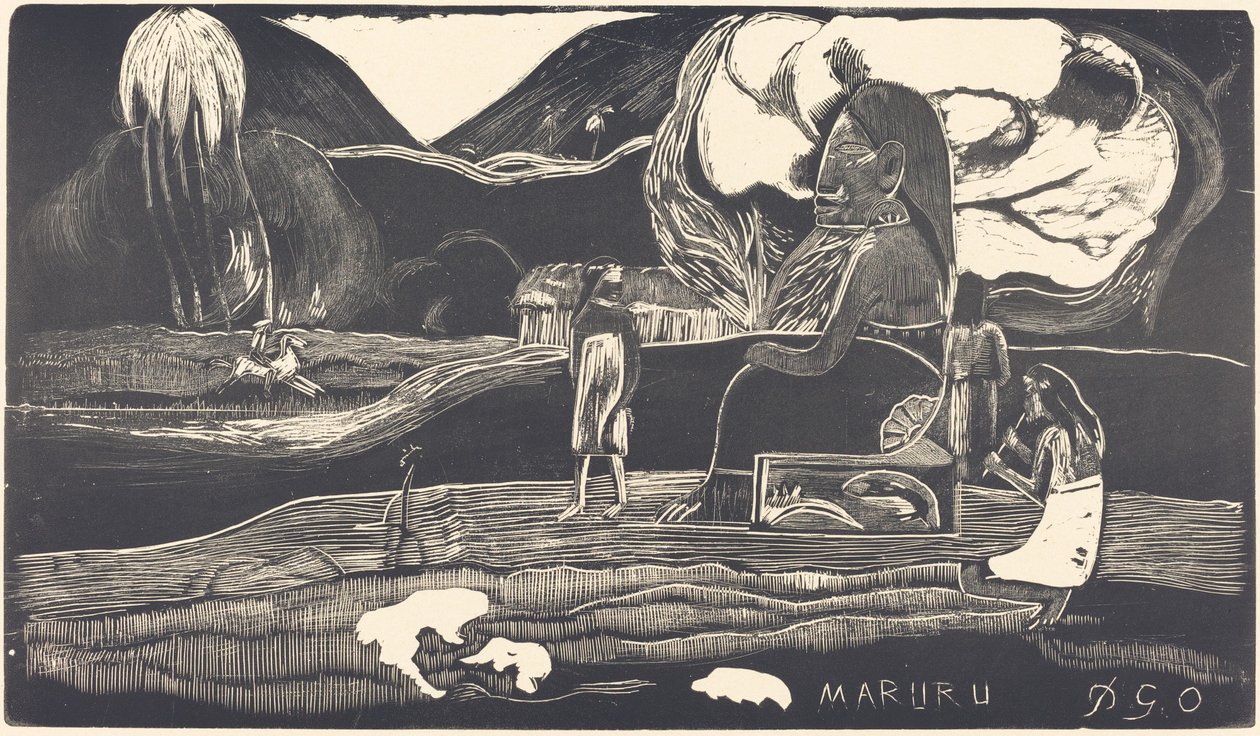 Maruru (Teşekkürler) by Paul Gauguin