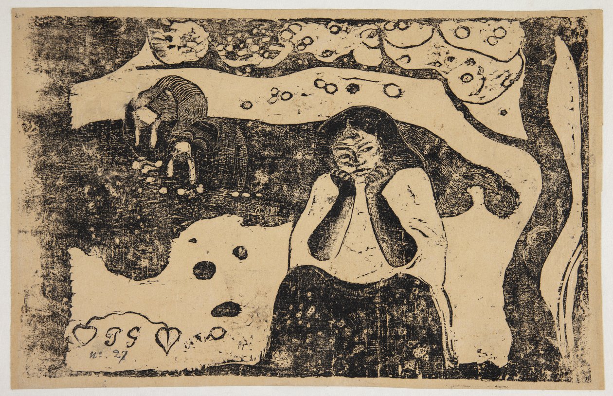 İnsan sefaletleri. by Paul Gauguin