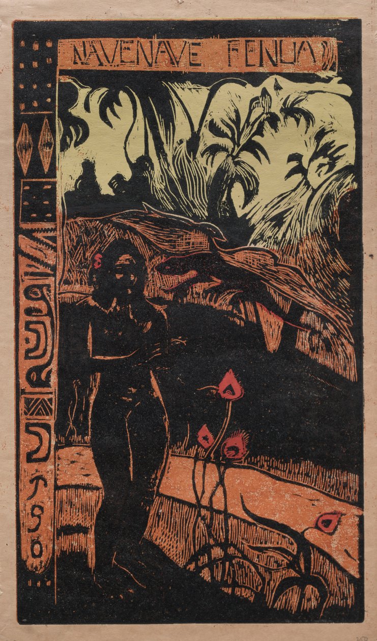 Nave Nave Fenua (Kokulu Ada) by Paul Gauguin