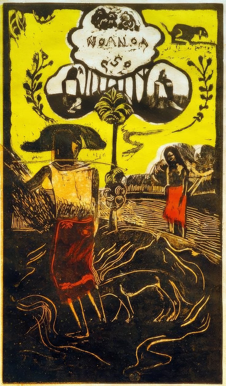 hayır hayır hayır by Paul Gauguin
