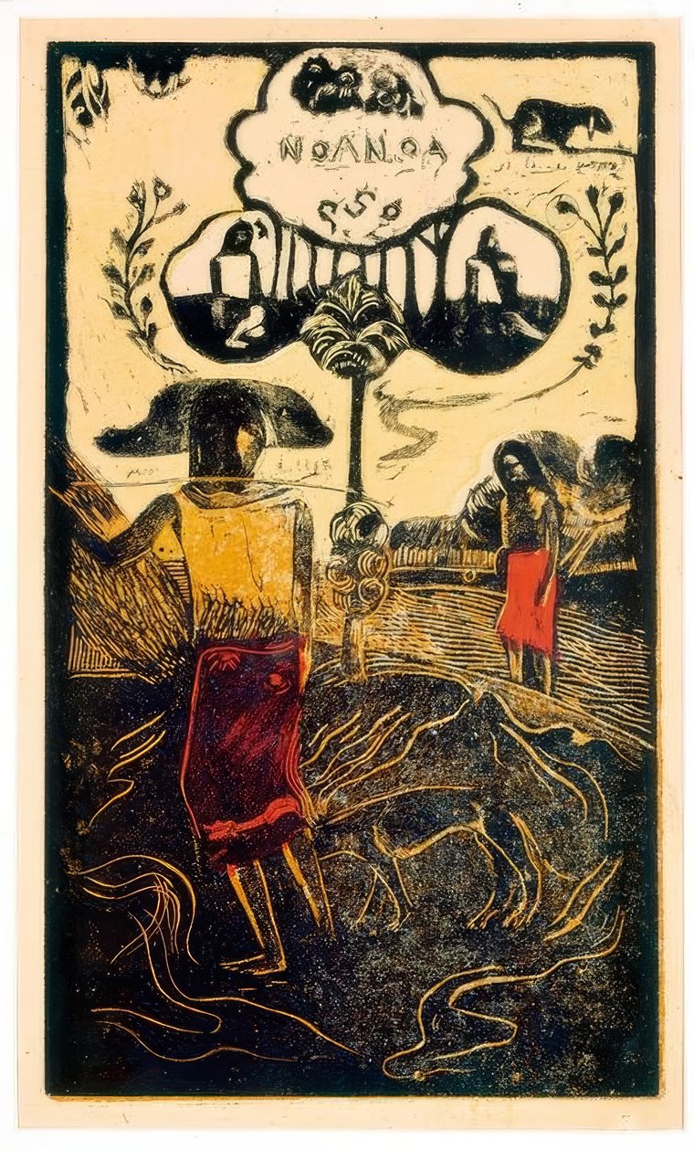hayır hayır hayır by Paul Gauguin