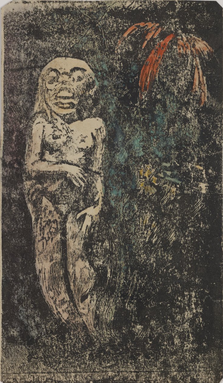 Oviri Sauvage, 1894. by Paul Gauguin