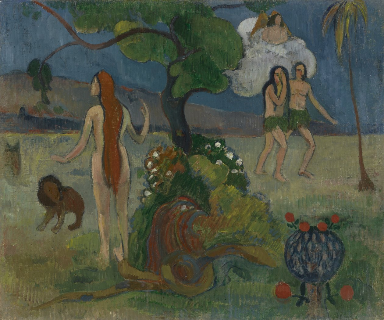 Kayıp Cennet, 1890 dolayları (tuval üzerine yağlı boya) by Paul Gauguin