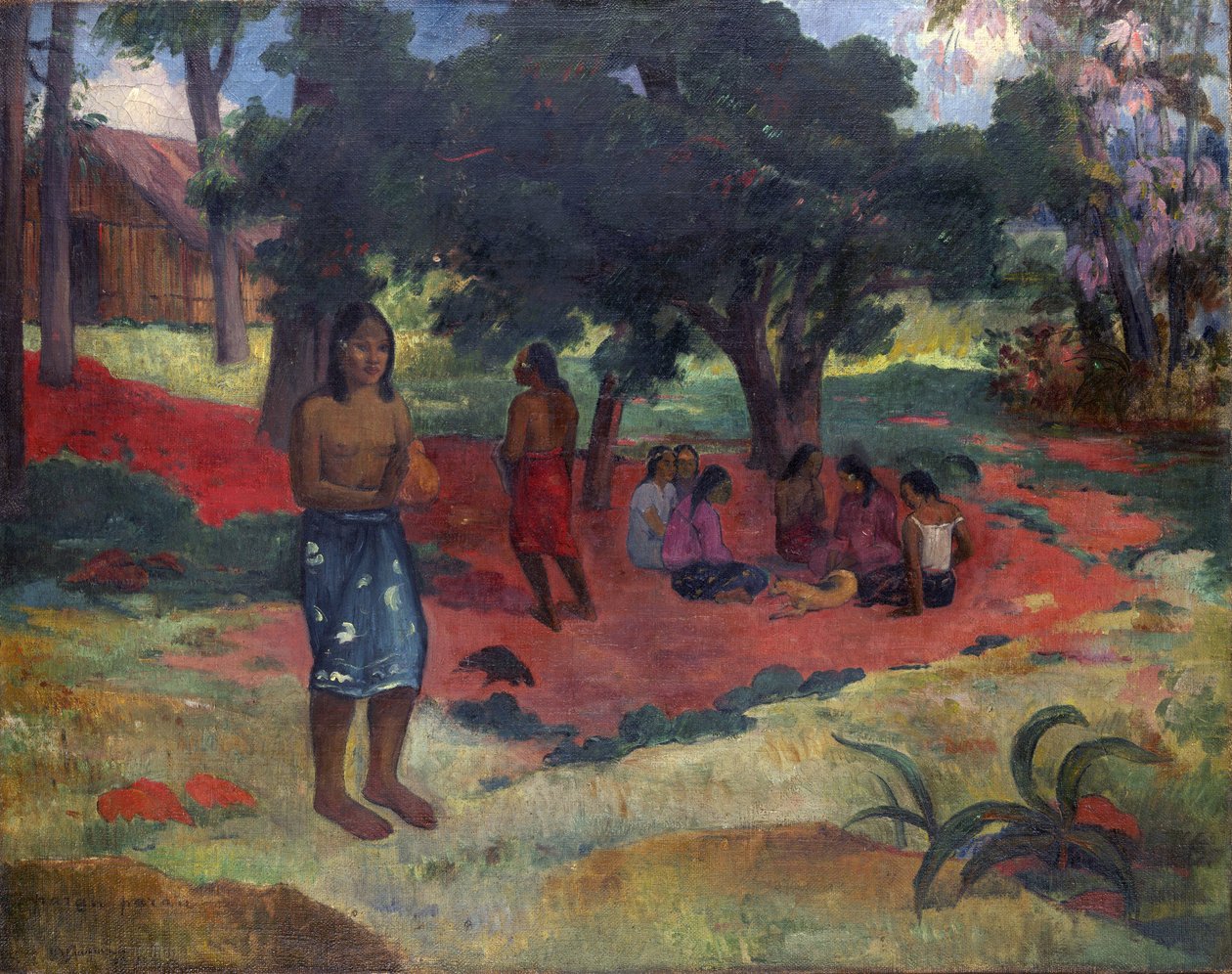Fısıldayan Sözler by Paul Gauguin