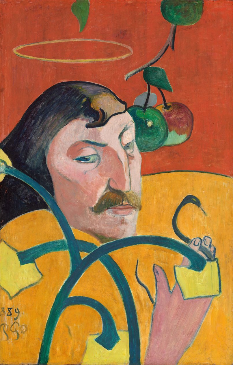 Otoportre, 1889. by Paul Gauguin