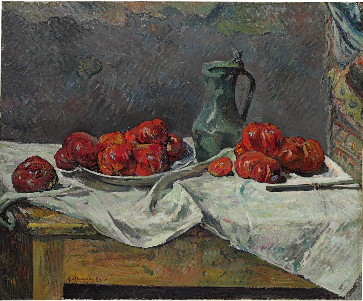 Domatesli natürmort, 1883 by Paul Gauguin