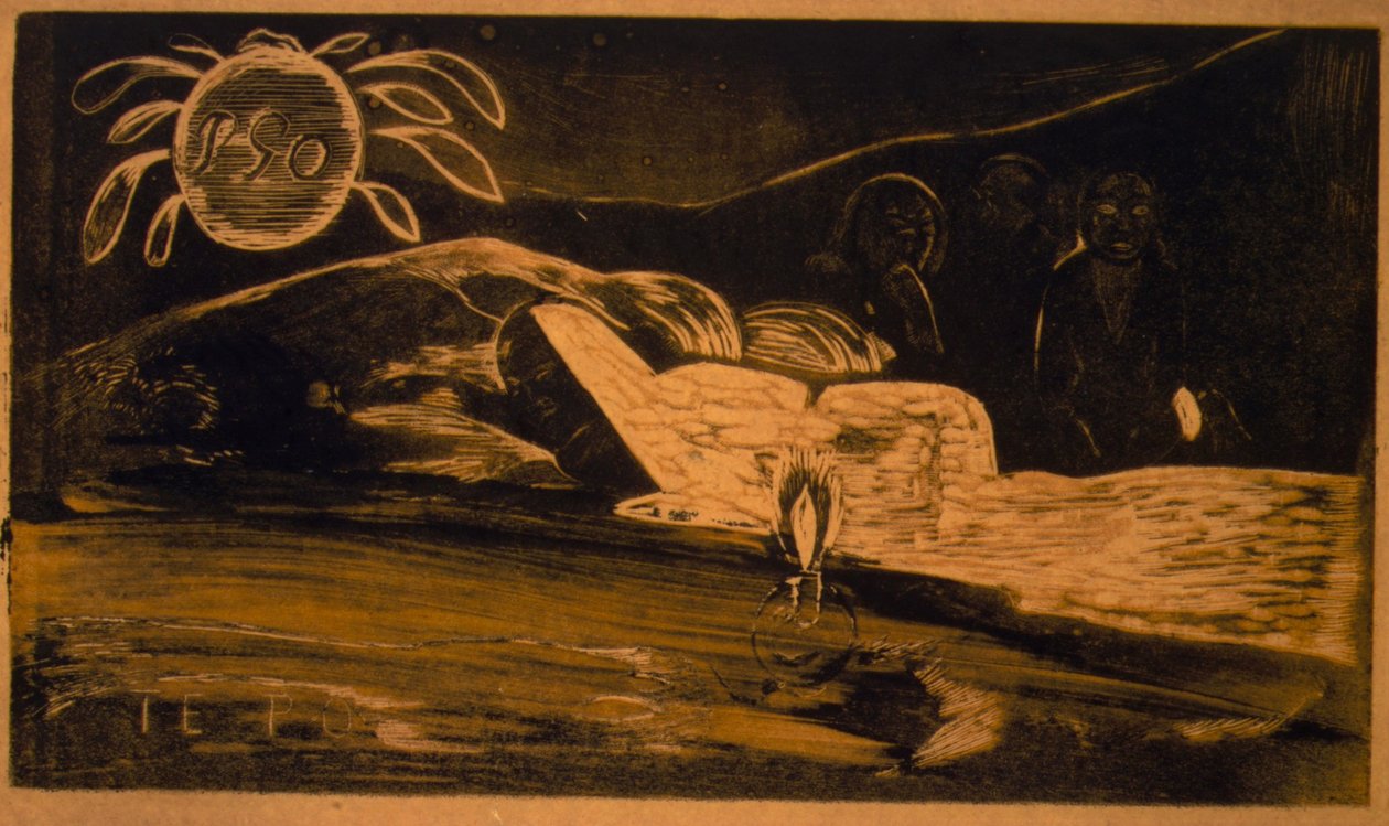 Te Po, 1893-yat., 1893-yat. by Paul Gauguin