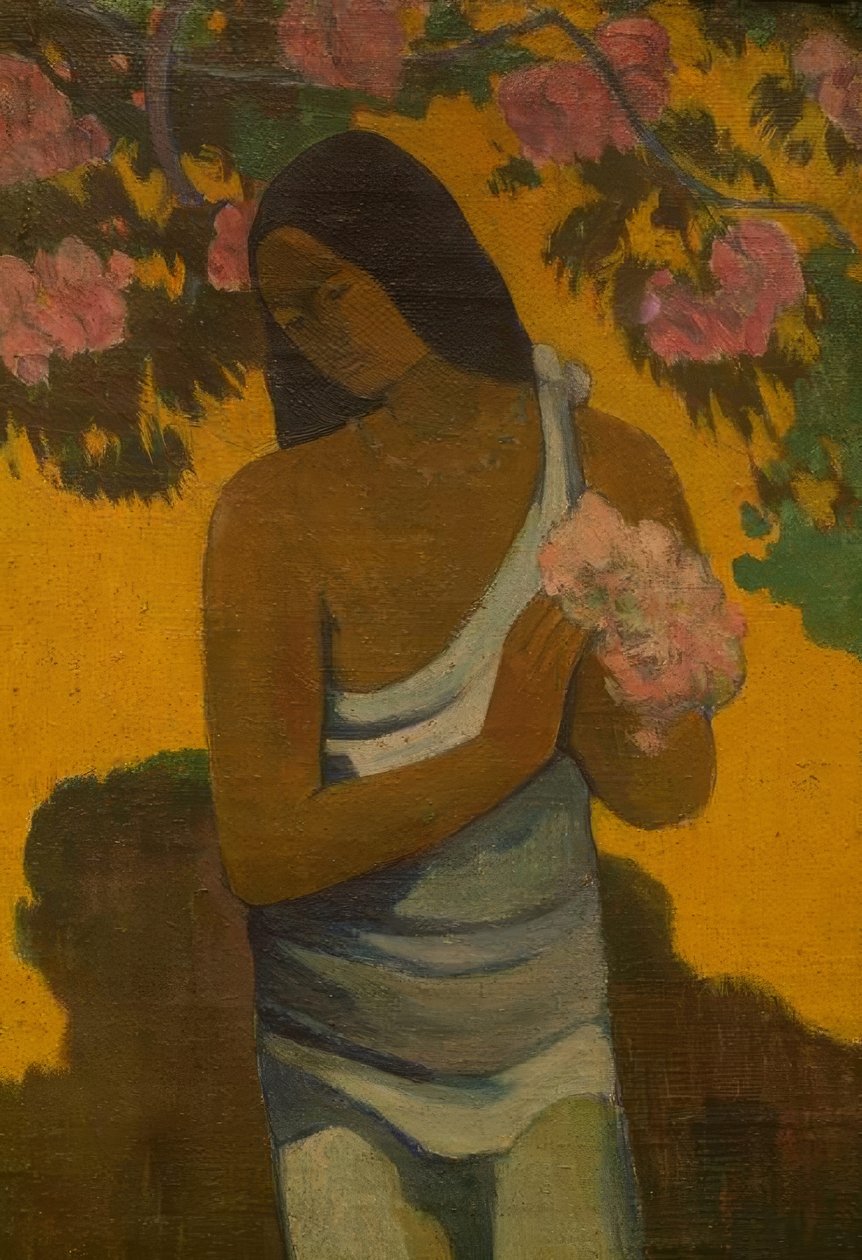 Te avae no Maria by Paul Gauguin