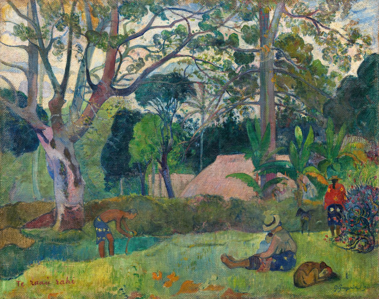 Büyük Ağaç, 1891. by Paul Gauguin