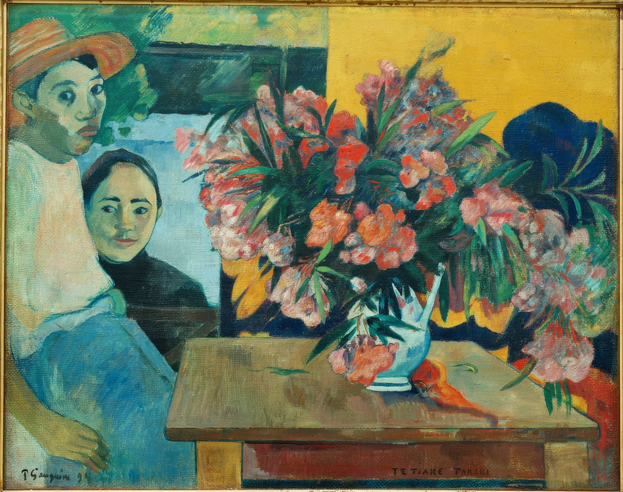 Fransız çiçeği by Paul Gauguin