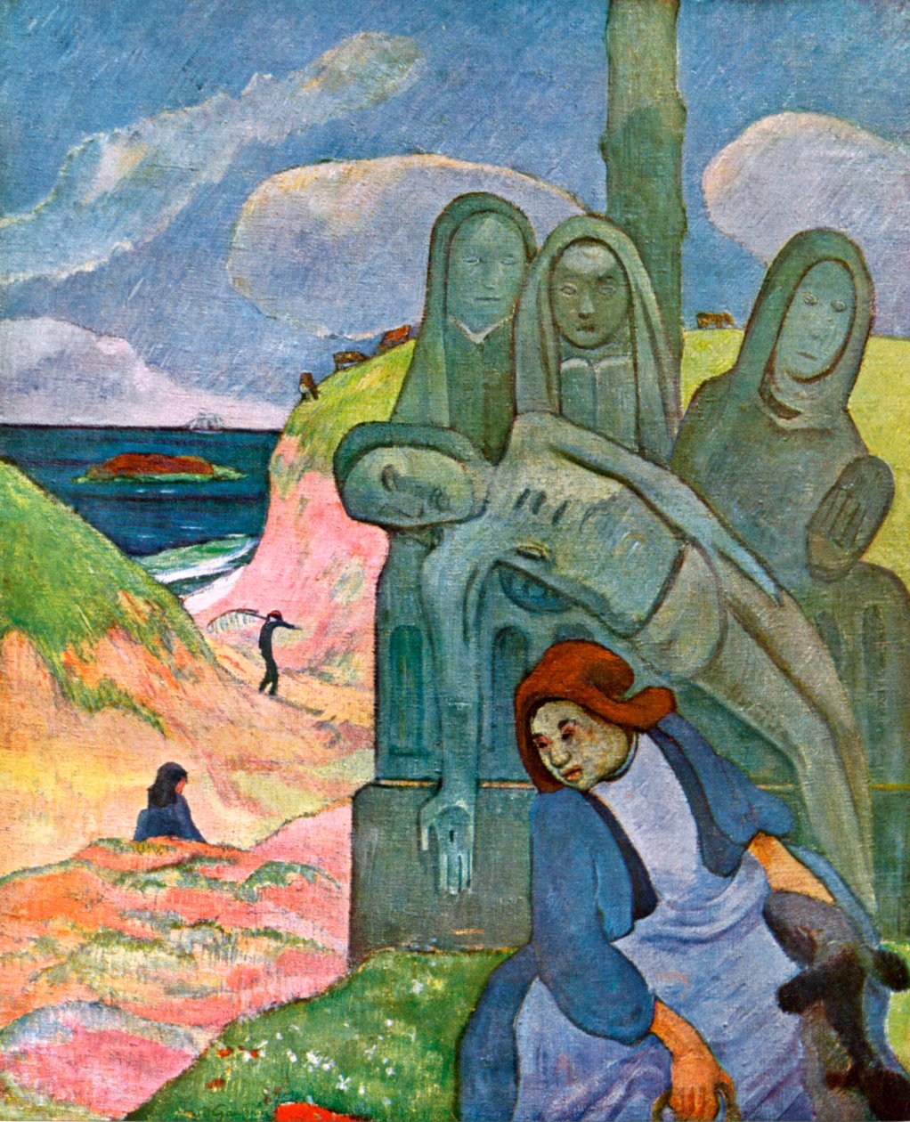 Yeşil İsa, 1889 1939. by Paul Gauguin