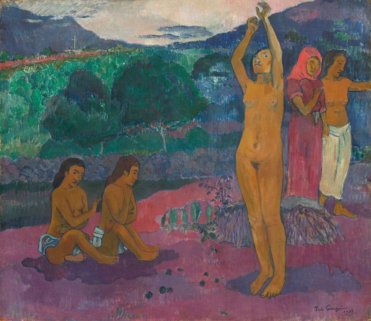 Çağrı, 1903. by Paul Gauguin