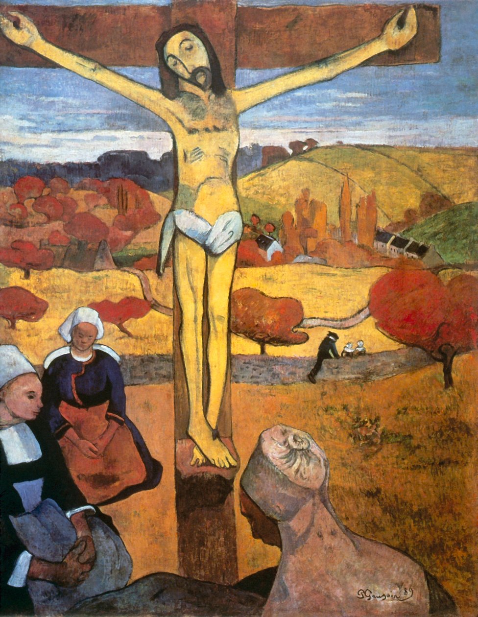 Sarı İsa by Paul Gauguin