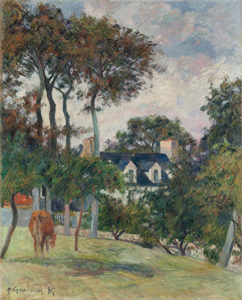 Beyaz Saray, 1885. by Paul Gauguin