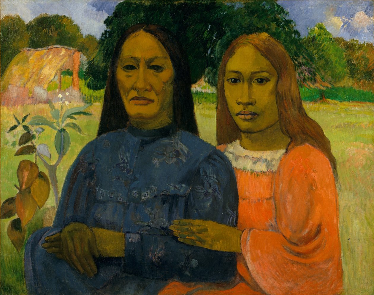İki Kadın, 1901 veya 1902. by Paul Gauguin
