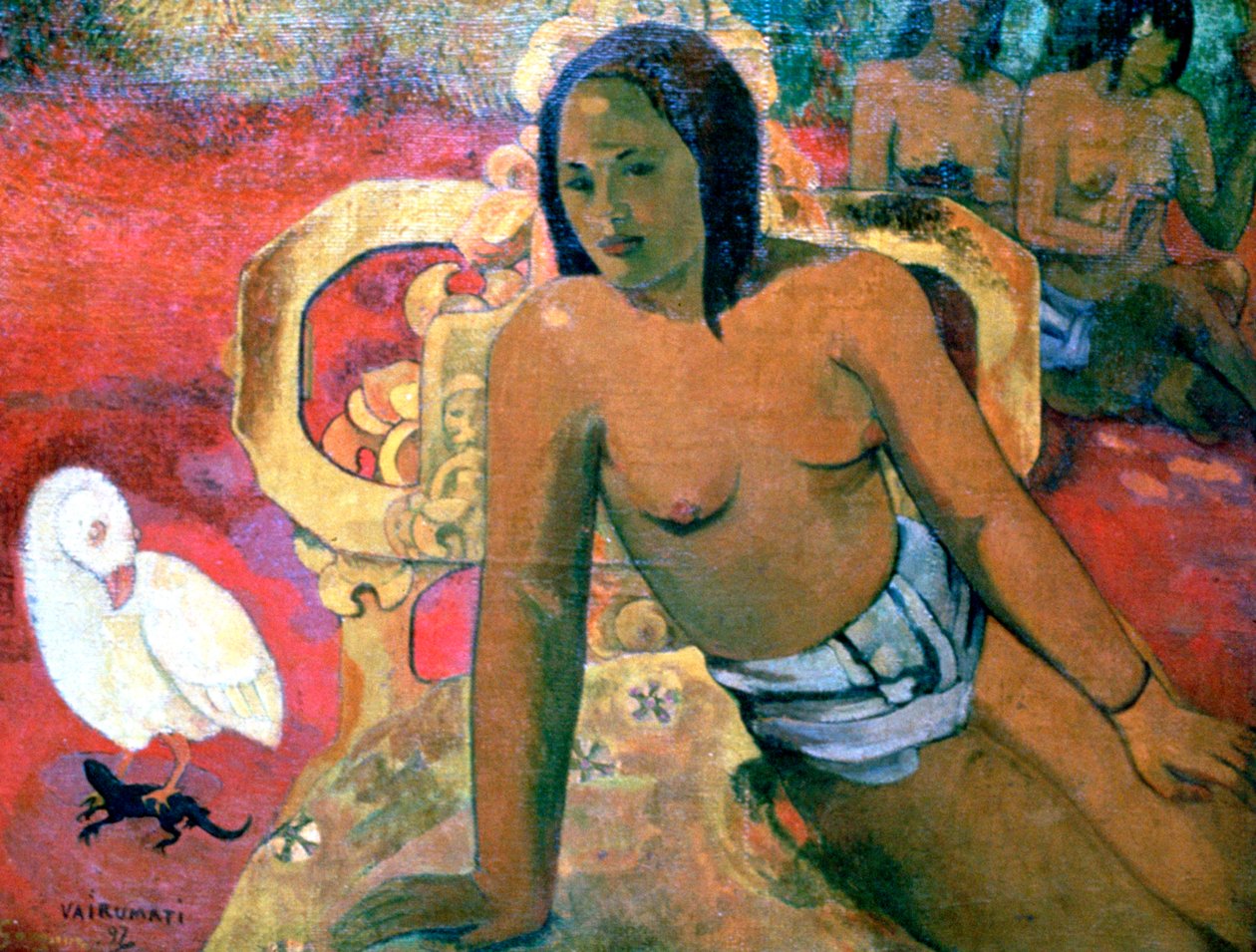 Vairumati, 1896. by Paul Gauguin