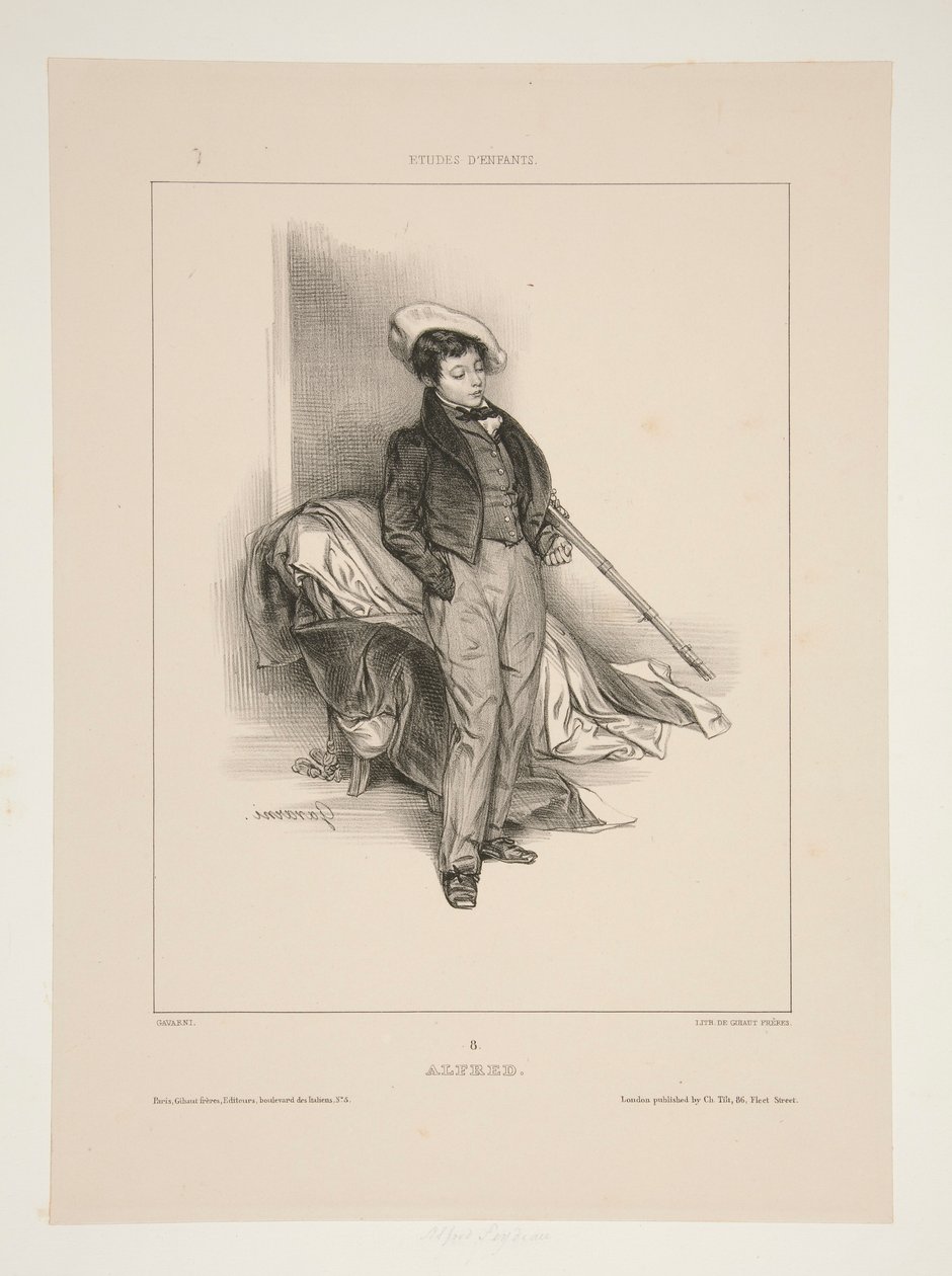 Alfred (Feydeau) by Paul Gavarni
