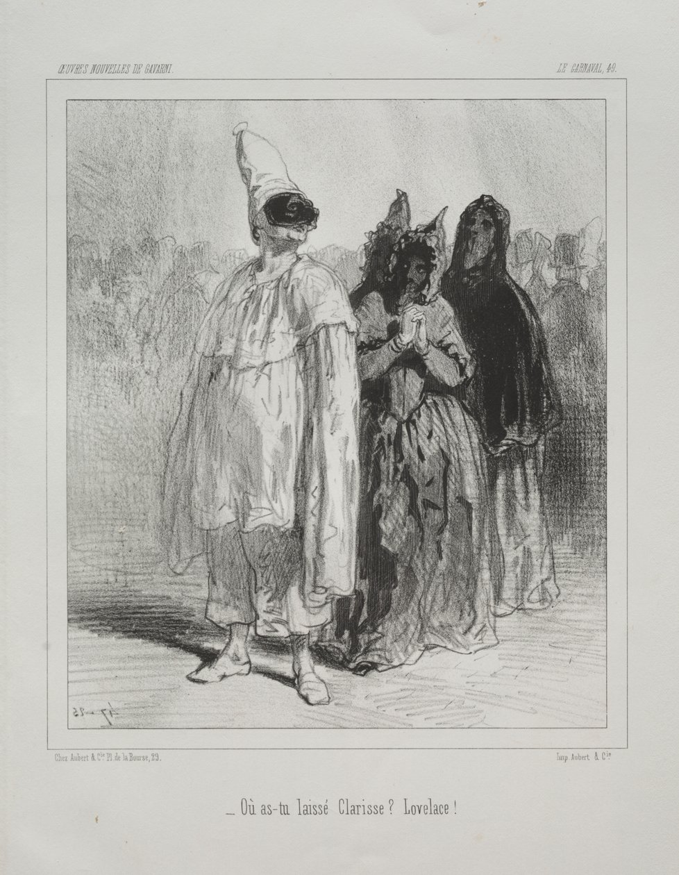 karnaval by Paul Gavarni