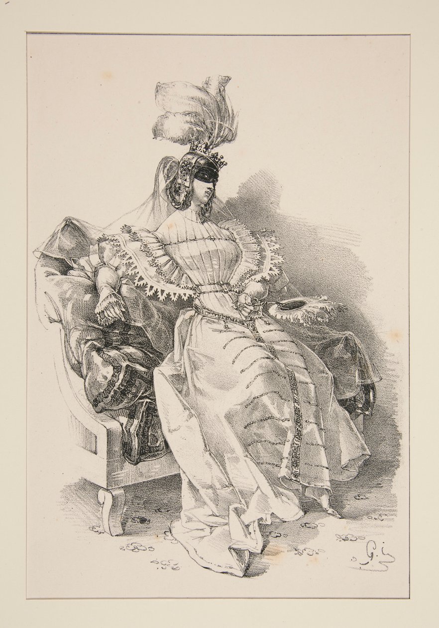 DÜŞES. by Paul Gavarni
