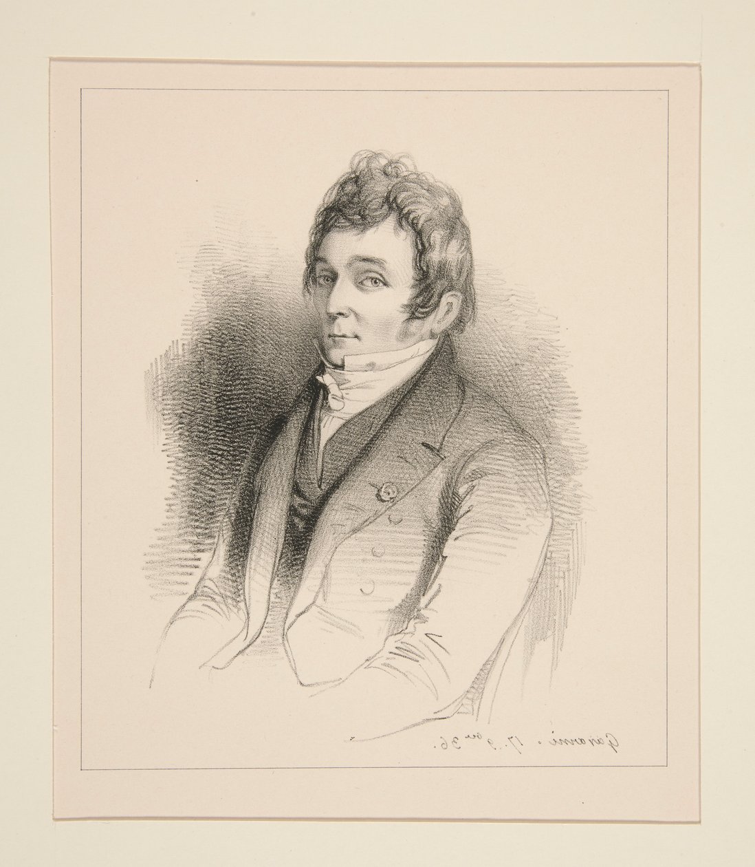 E. Dupaty by Paul Gavarni