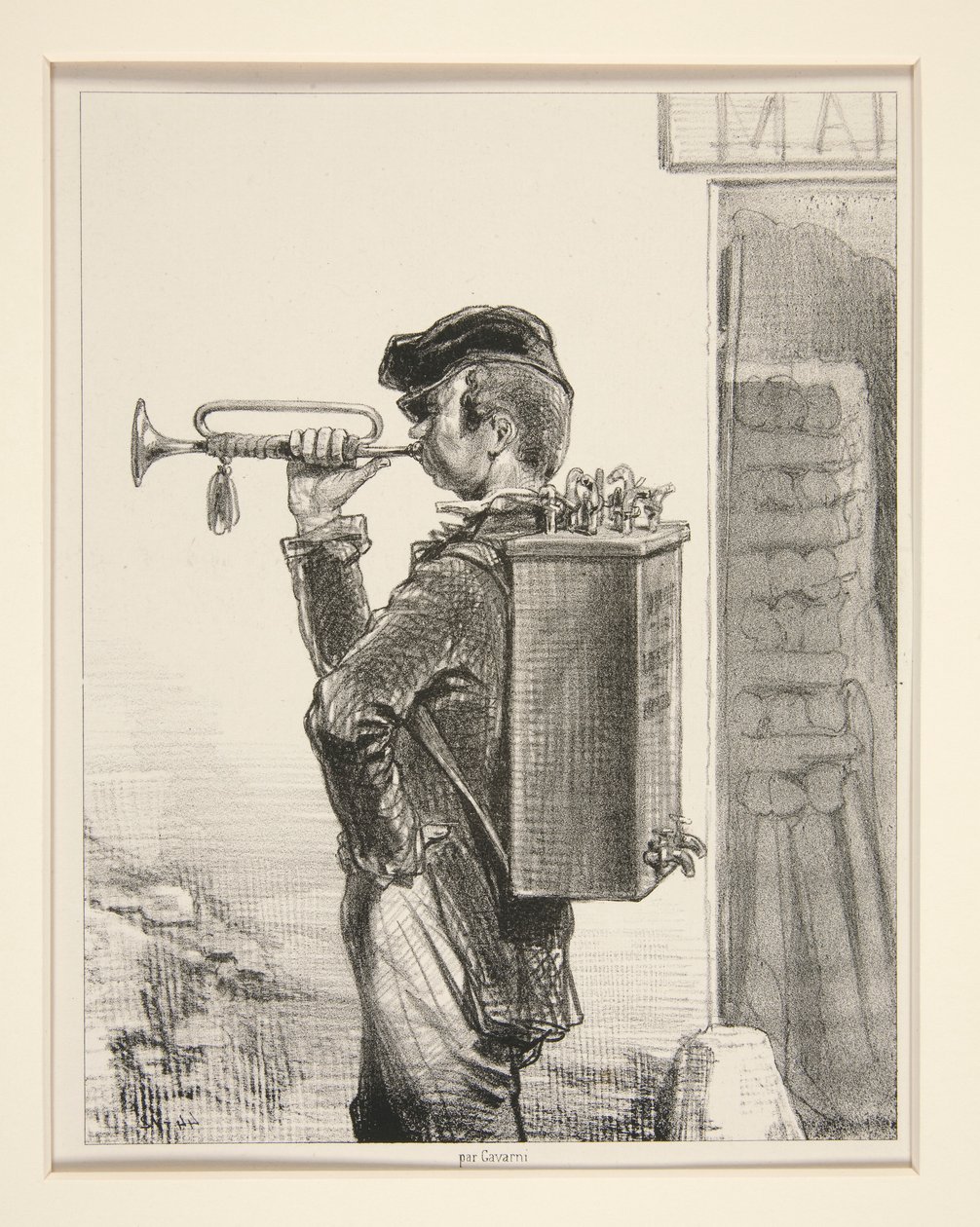 TAP Tüccarı. by Paul Gavarni