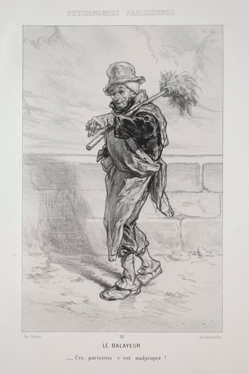 Süpürücü. by Paul Gavarni