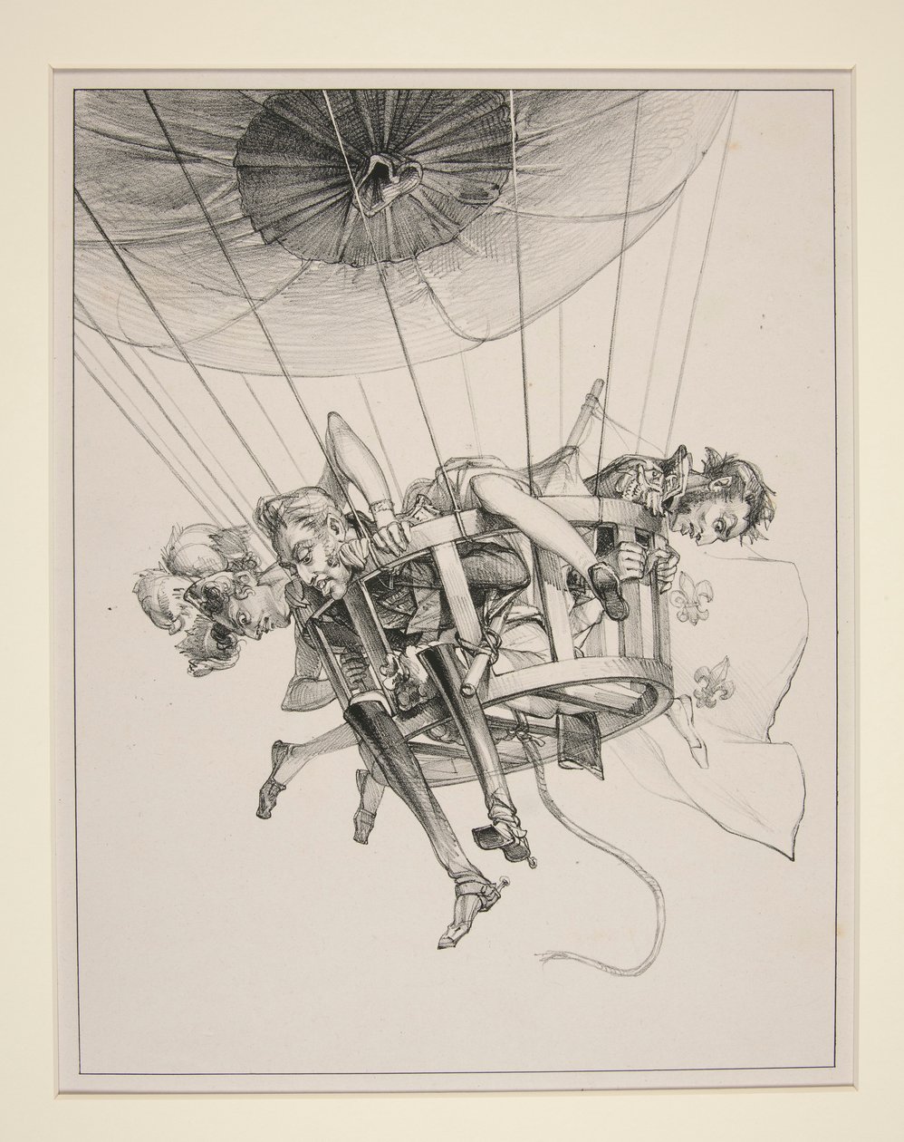 Kayıp Balon by Paul Gavarni