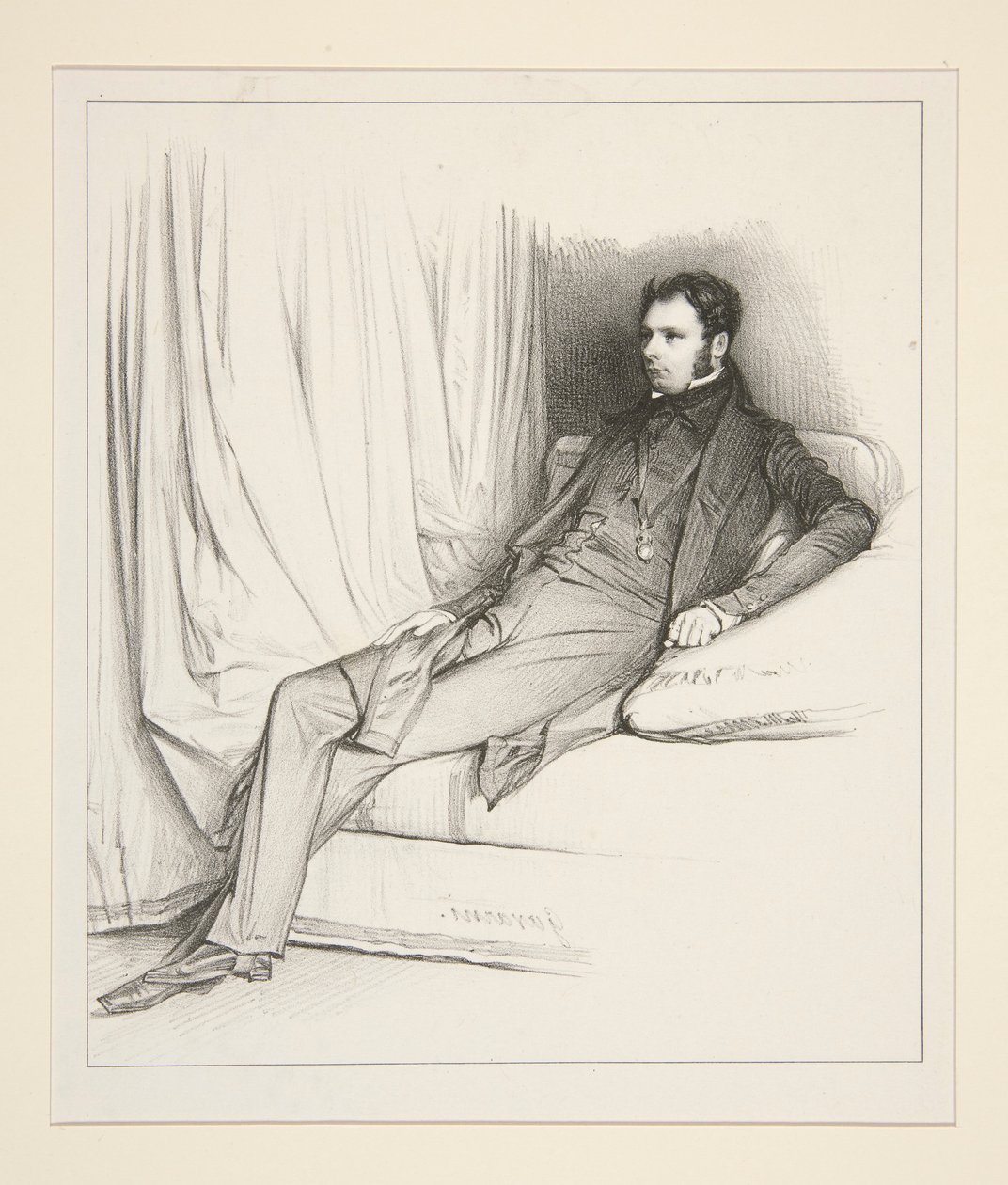 S. Henry Berthoud by Paul Gavarni