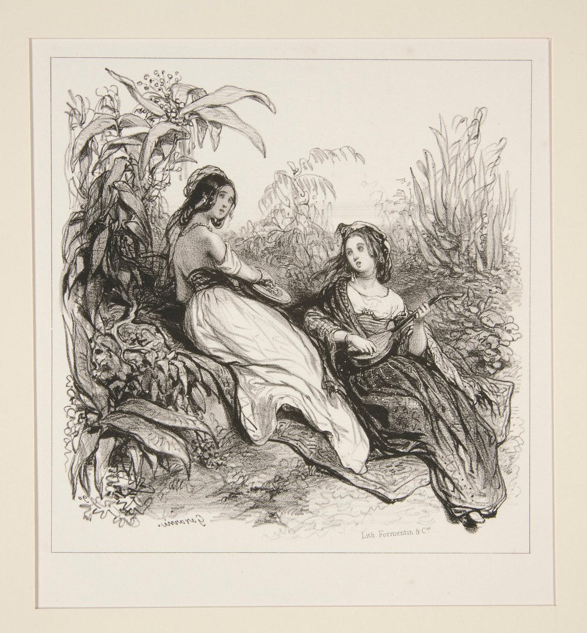 Altı Küçük Salon İkilisi by Paul Gavarni
