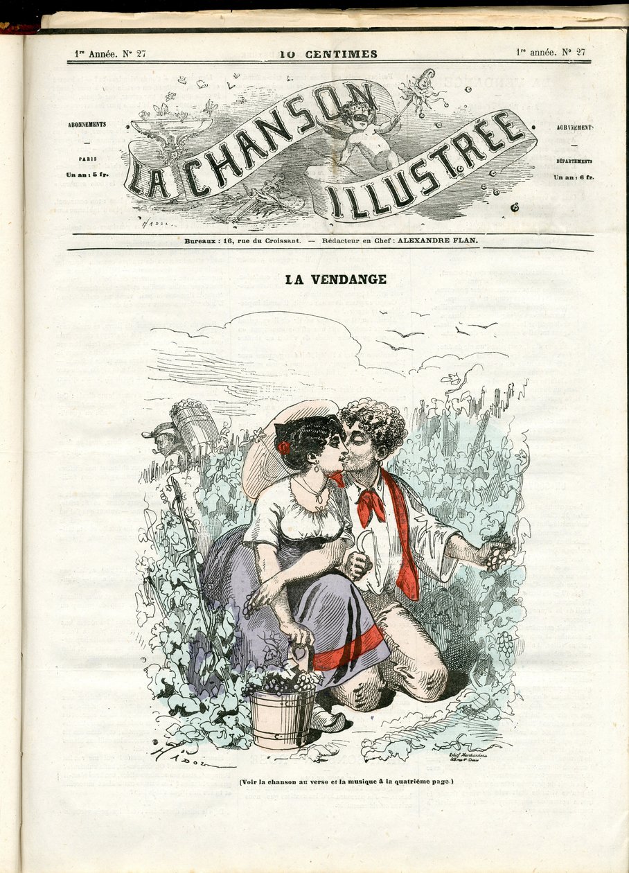 La Chanson illustree (dergi), 27 numara by Paul Hadol