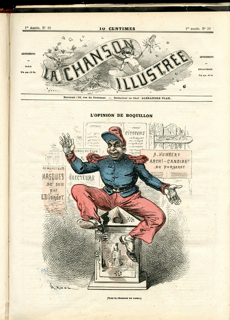 La Chanson illustree (dergi), 39 numara by Paul Hadol