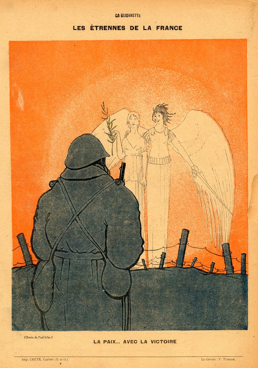 La Baionnette, Renklerde Hiciv by Paul Iribe