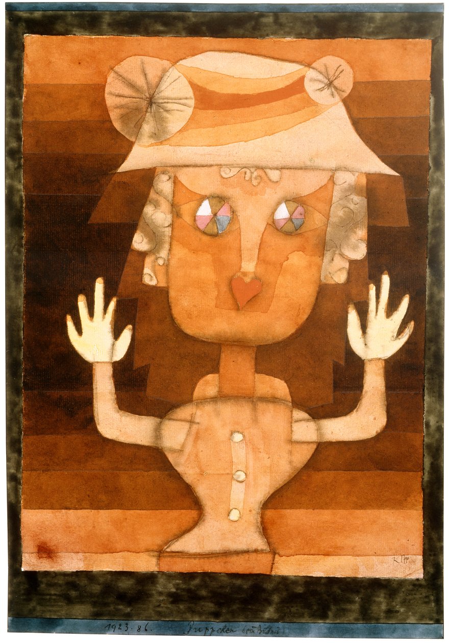 Oyuncak Bebek, 1923. by Paul Klee