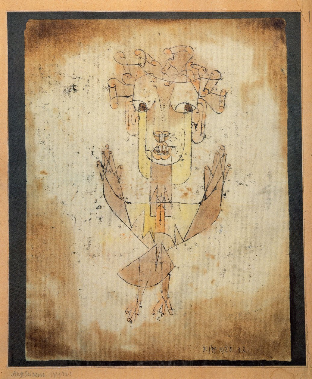 Yeni Melek, 1920 by Paul Klee