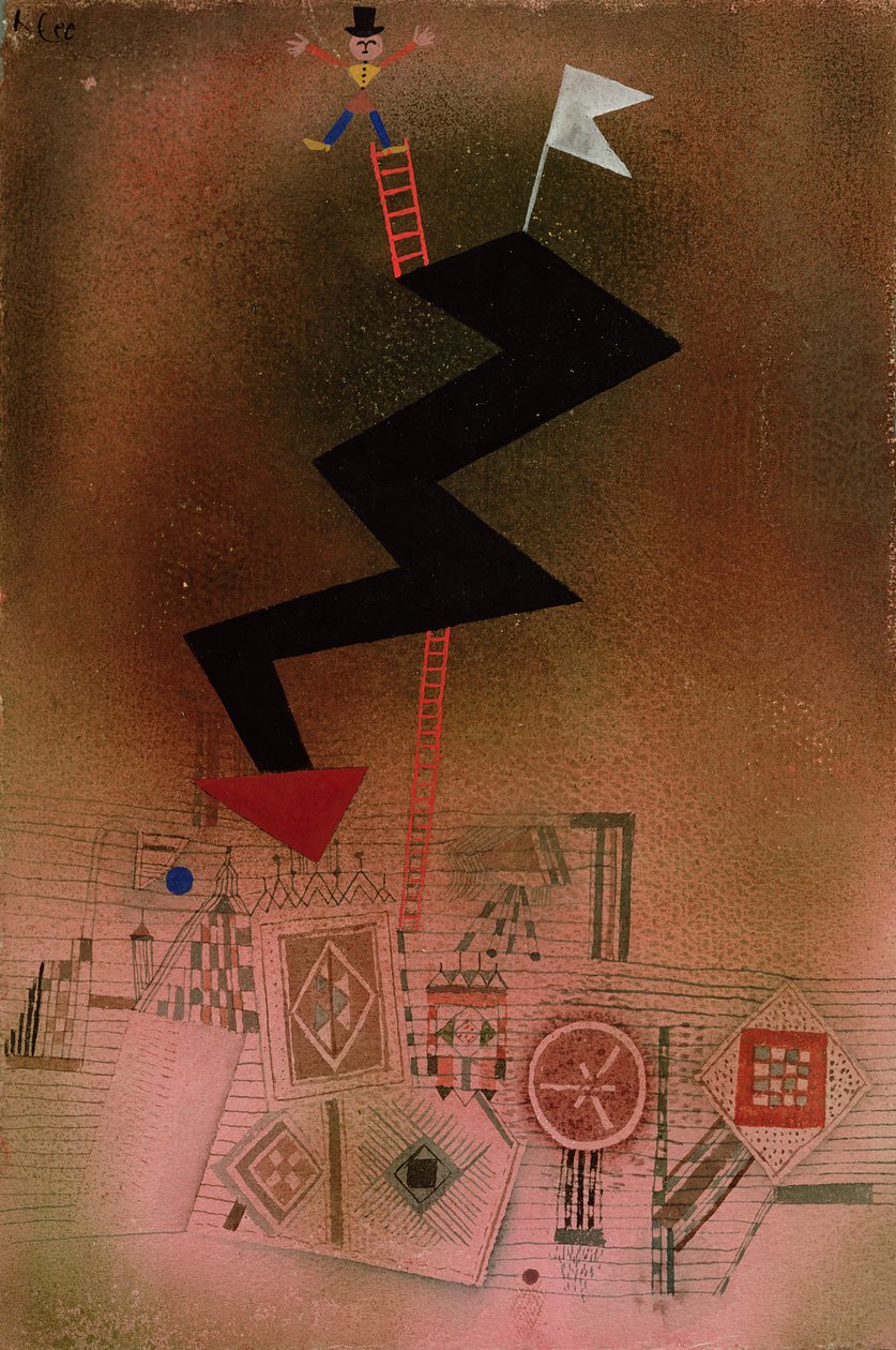 Tutuklanan Yıldırım by Paul Klee