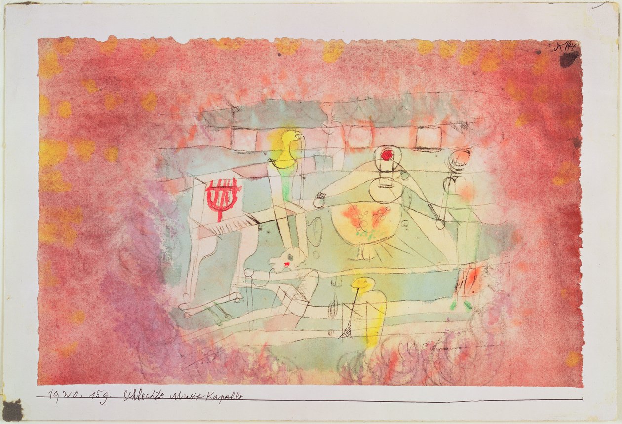 Kötü grup by Paul Klee