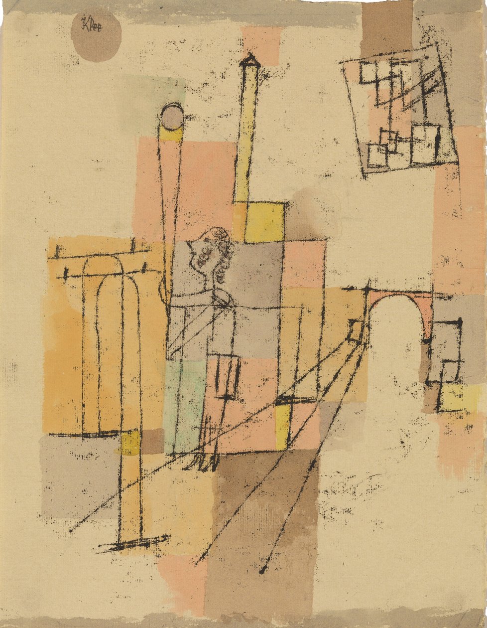 Bayram öncesi, 1920. by Paul Klee